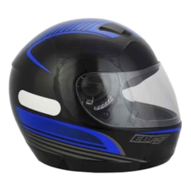 Capacete Moto Infantil Criança Fly Young Live Cor Preto Brilhante Tamanho  Do Capacete 52