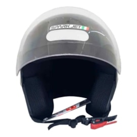 Capacete Moto Infantil Criança Fly Young Live Cor Preto Brilhante Tamanho  Do Capacete 52